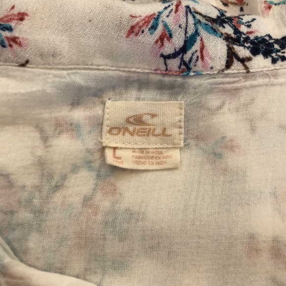 EUC O’Neill Cotton Top Size L - Picture 5 of 6